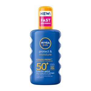 NIVEA SUN MOISTUR SPRAY SPF50+ 200ML