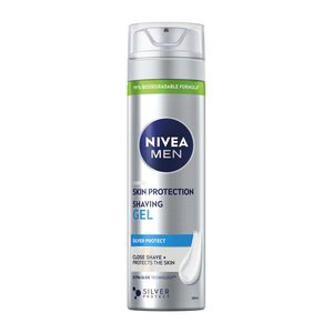 NIVEA MEN SILVER PROTECT SHAV GEL 200ML