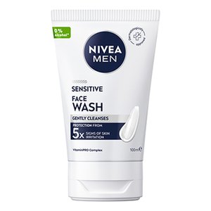 NIVEA FOR MEN SENSITIVE FACE WASH 100ML