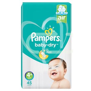 PAMPERS ACT BABY MAXI+45 NO4 9-16KG VP