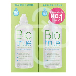 BIOTRUE SOLUTION 300ML  X2 BANDED ~