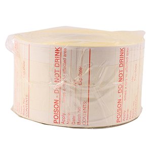LABELS ROLL POISON - DO NOT DRINK- 1000s