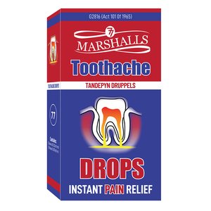TOOTHACHE DROPS MARSHALLS 10ML  1
