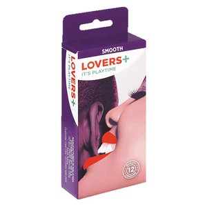 CONDOM LOVERS PLUS SMOOTH 12