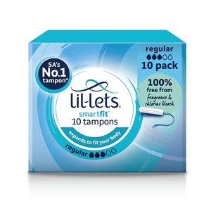 LIL-LETS REGULAR 10 TAMPONS