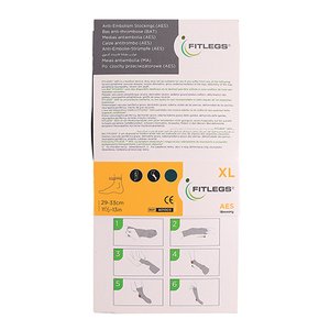 ANTI-EMBOLISM KNEE STOCKING XL GREEN