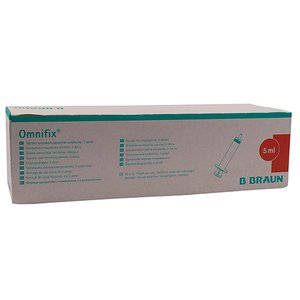 SYRI 5ML LUER LOCK 3PC OMNIFIX 100~