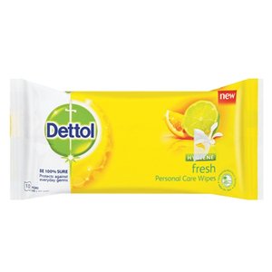 DETTOL HYGIENE WIPES FRESH 10