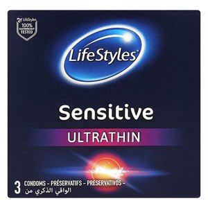 CONDOM LIFESTYLE SENSITIVE 3