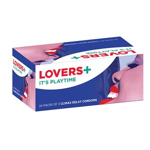 CONDOM LOVERS CLIMAX DELAY 24 X 3'S ~
