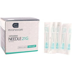 NEEDLE 21GX16MM ECONOCARE GREEN 100~