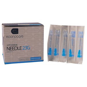 NEEDLE 23GX32MM ECONOCARE BLUE 100~