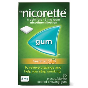 NICORETTE GUM FRESH FRUIT 2MG  30