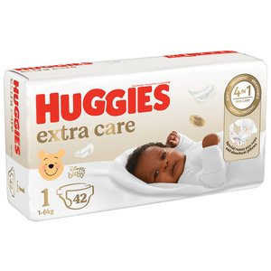HUGGIES EXTRA CARE SIZE 1 42 PACK