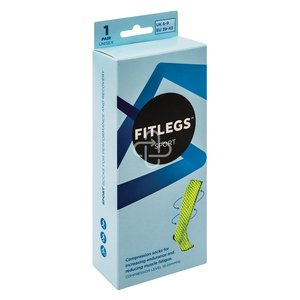 COMPRESSION SOCKS SPORT GREEN SIZE 6-9