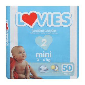 DIAPERS MINI LOVIES VP 50