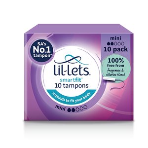 LIL-LETS MINI 10 TAMPONS