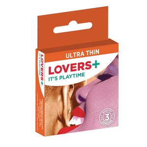 CONDOM LOVERS PLUS ULTRATHIN 3