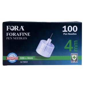 FORAFINE INSULIN PEN NEEDLE 32GX4MM 100~