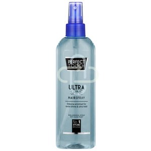 PERFECT TOUCH HAIR SPRY ULTR SHINE 350ML