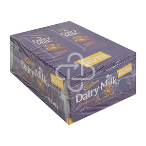 CADBURY DAIRY MILK FRUIT & NUT 80G X 12~