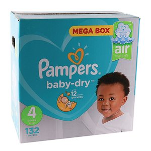 PAMPERS ACTIVE BABY MAXI MEGA BOX 132