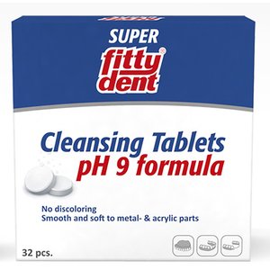 FITTYDENT SUPER CLEANSING TABLETS 32