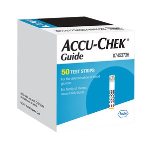 ACCU-CHEK GUIDE TEST STRIPS 50