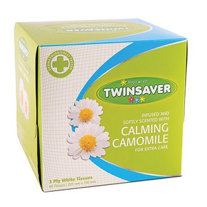 TISSUE TWINSAVER 3PLY CAMOMILE CUBES 1