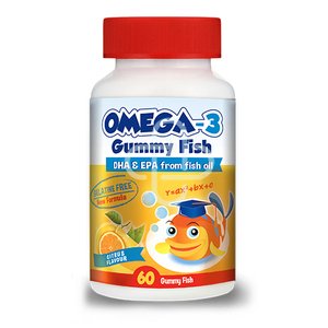 STAR KIDS OMEGA-3 FISH 60 GUMMIES