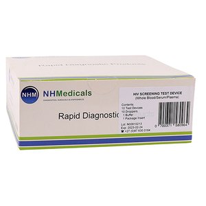 HIV SCREENING TEST DEVICE NHMED 10~