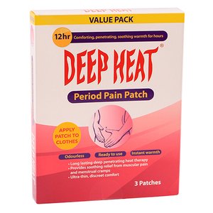 DEEP HEAT PERIOD PAIN PATCH  3