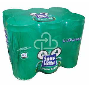 CREAM SODA CAN 6X300ML ~