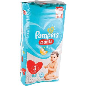 PAMPERS ACTIVE PANTS MIDI 52 VP 6-11KG