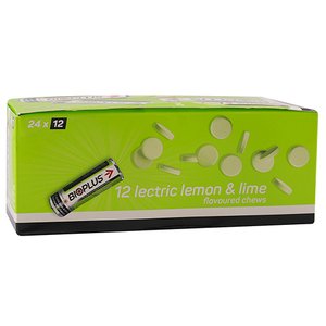 BIOPLUS ENERGY CHEW LECTR LEM LIM 12X24~