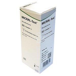 MICRAL TEST STRIPS URINE ALBUMIN 30~