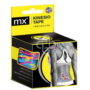 KINESIO TAPE MX CAMO MULTI 5CMX5M 1