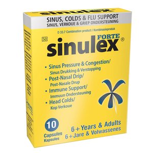SINULEX FORTE ON THE GO 10