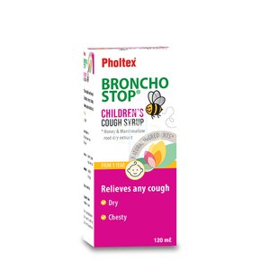 BRONCHOSTOP CHILDRENS COUGH SYRUP 120ML