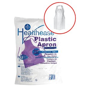 APRON PLASTIC WHITE 20MICR HEALTHE 100~