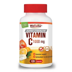 WELLVITA VITAMIN C 1000MG 120 CAPS