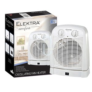 ELEKTRA COMFORT OSCILLATING FAN HEATER 1
