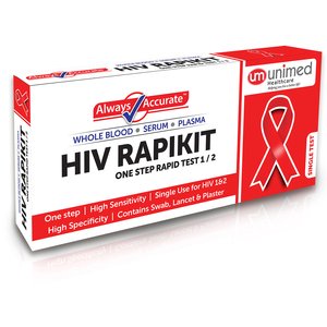 HIV RAPIKIT 1/2 ALWAYS ACCURATE UNIMED