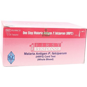 MALARIA TEST FIRST RESPONSE 25 UNIMED