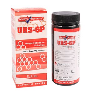 URINALYSIS 6P ALWAYS ACCURATE URS6P 100~