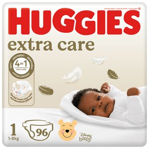 HUGGIES EXTRA CARE SIZE 1 PK OF 96 JUMBO