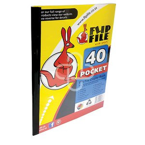 FLIP FILE A4 40 POCKET  1