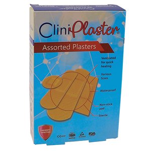 PLASTER ASSORTED CLINIHEALTH 20~
