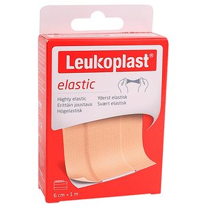 LEUKOPLAST ELASTIC 6CMX1M TAN 1