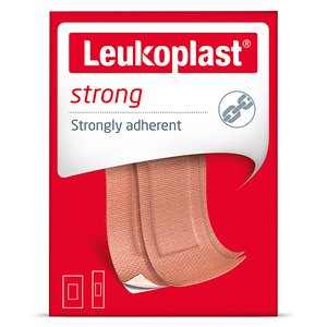 LEUKOPLAST STRONG 2-ASSORTED TAN 20s